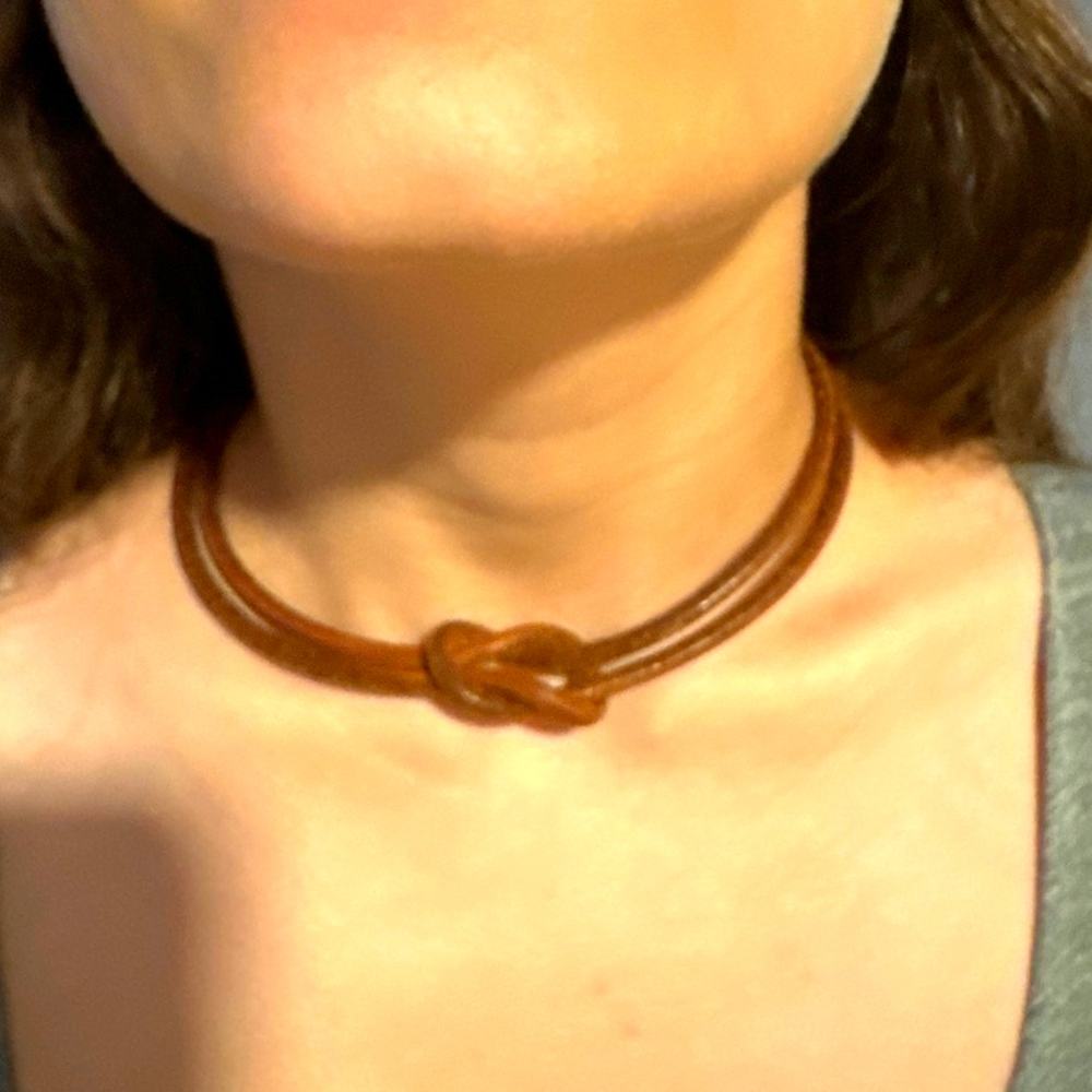 Hermes Leather Necklace - Picture 2 of 16